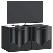 Mobile TV da Muro | Armadietto TV | Mobile Porta TV Nero 59,5 x 31 x 30 cm