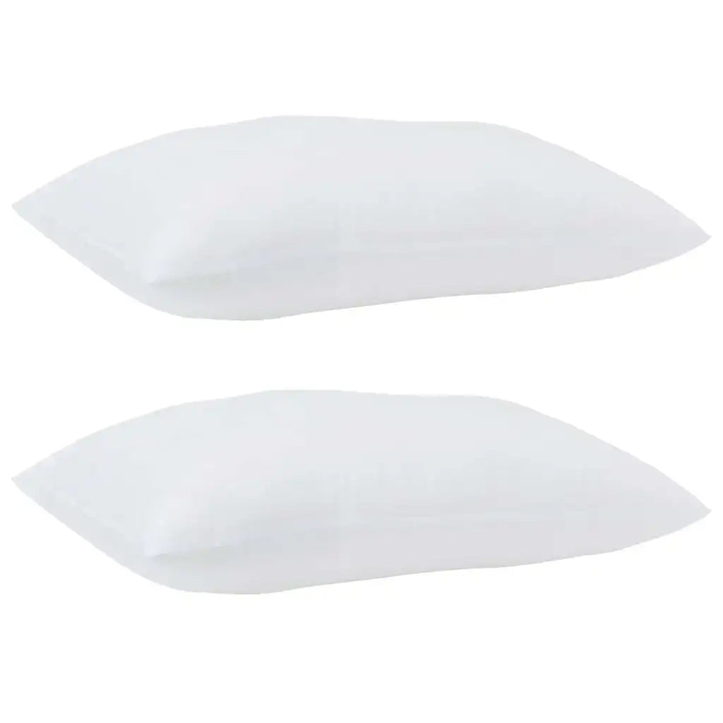 Cuscino con cuscino 2 pz Bianco 61 x 41 x 20 cm Poliestere CFW2716708