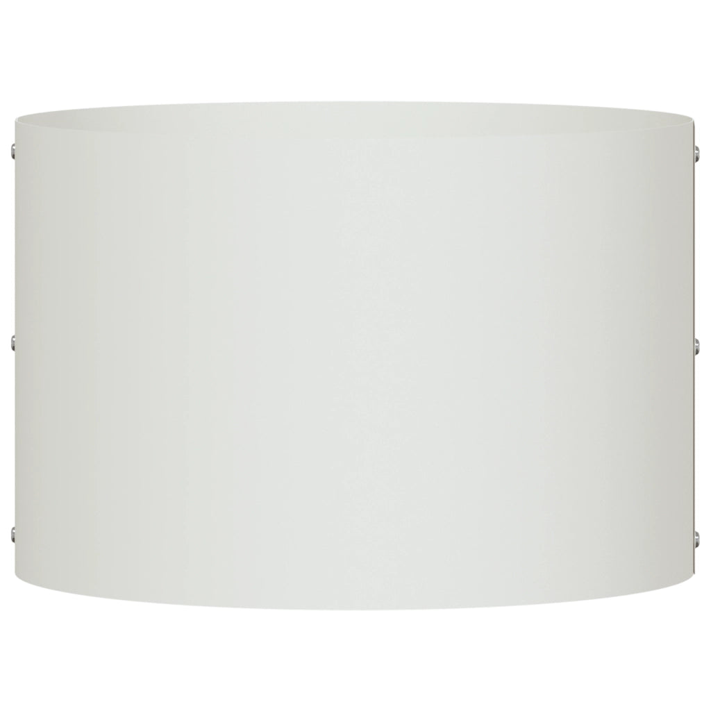 Vasi Ceramici Bianchi Bianco Ceramica 30 cm di diametro