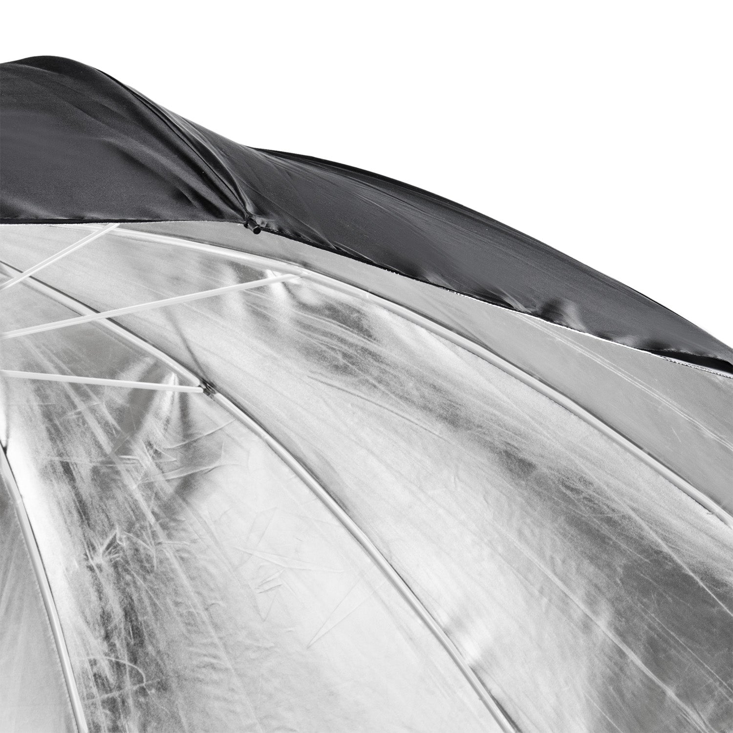 Ombrello reflex nero/argento, 150 cm