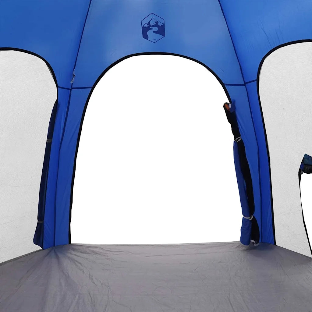 Tenda da Piscina con tetto Blu Azzurro 366 x 305 x 231 cm 4100652