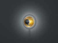 Applique da Interno a LED in Metallo Oro