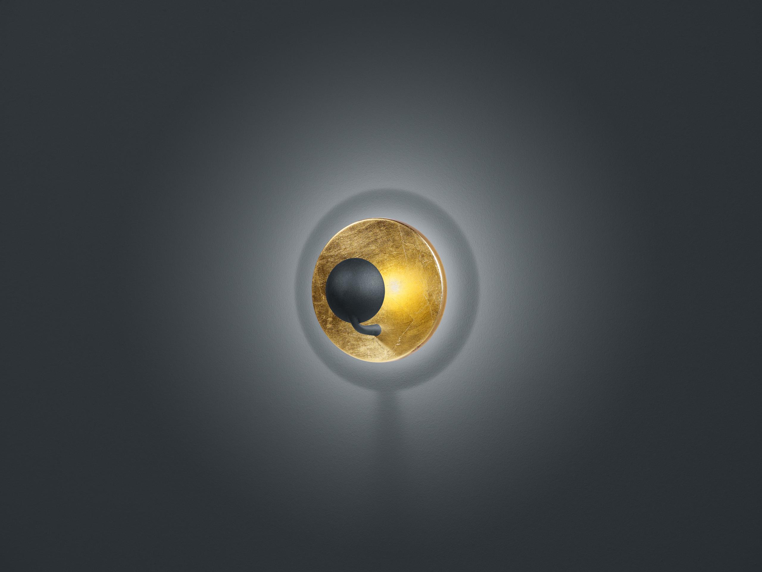 Applique da Interno a LED in Metallo Oro