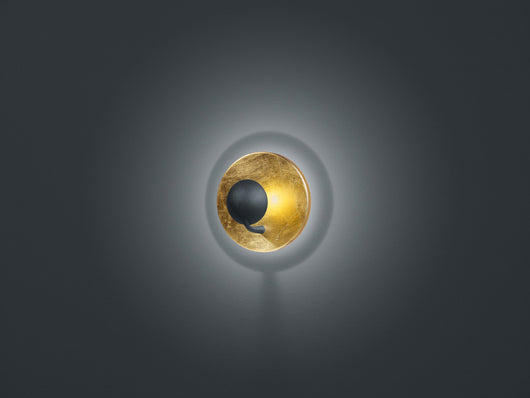 Applique da Interno a LED in Metallo Oro