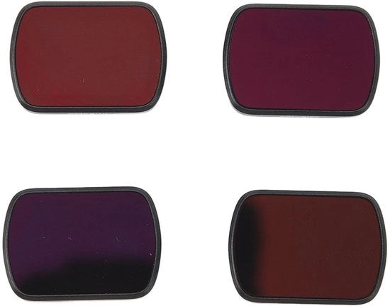 Filtro Set per Lunga Esposizione - Vetro Ottico - Chiusura Magnetica - Ideale per Fotografia Attiva - Compatibile con 3 Apparecchi - 4 Filtri