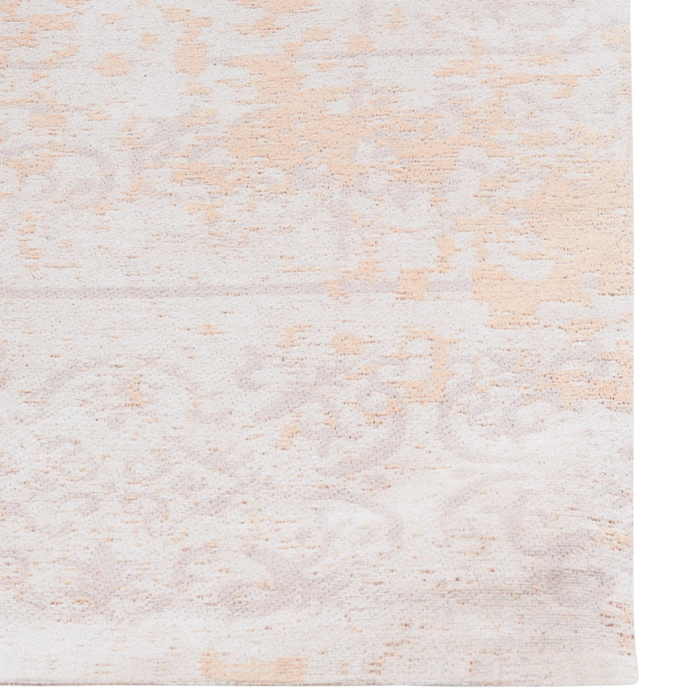 Tappeto tappetino Beige Cotone Effetto Distressed 140 x 200 cm Oriental Vintage