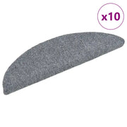 Tappetini per Scale Adesivi 10 pz | Gradini per Scale 56x17x3 cm Grigio Chiaro