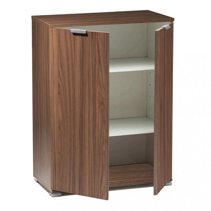 Armadietto 2 Ante 60x38x85 h cm in Truciolare bilaminato Marrone