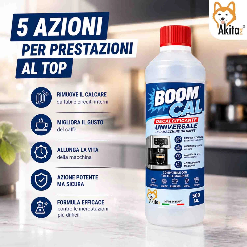 Akitaink 2 Decalcificanti Macchine Caffe 1000 ml