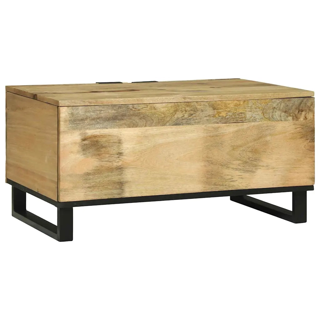 Tavolino da salotto Marrone e Nero 80 x 50 x 40 cm 4017941