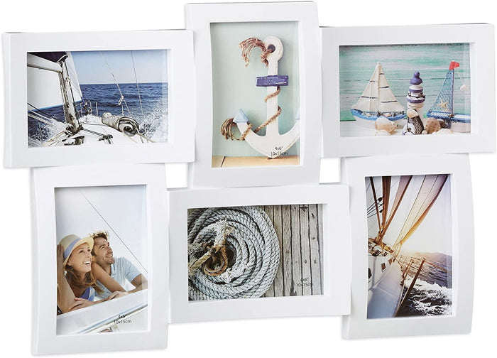 Cornice Jumble per 6 foto bianco 13_0000592_2