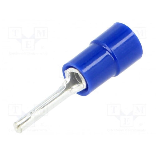 PUNTALINI ISOLANTI 2,5mm BLU - CONF. 100PZ