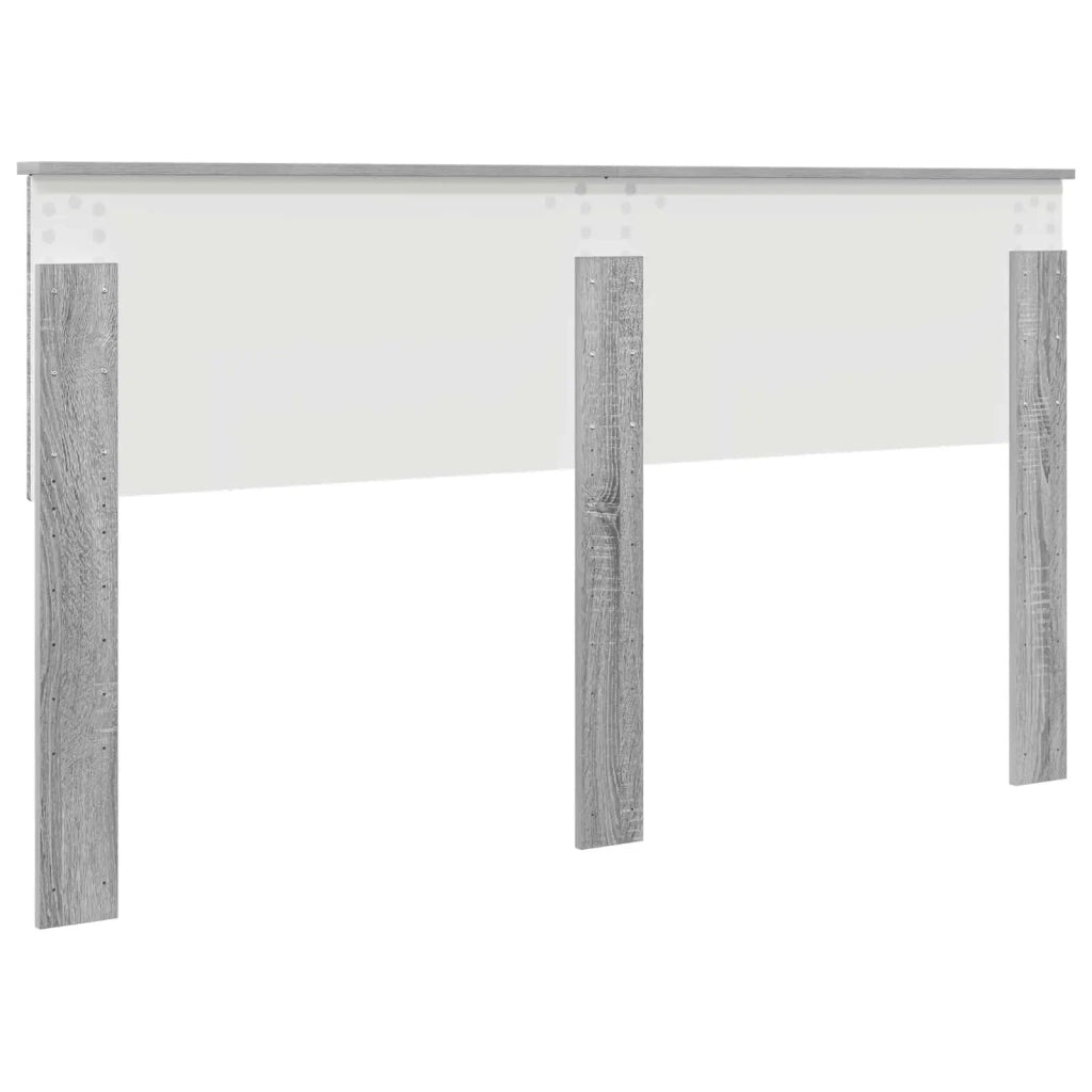 Testiera Grigio Sonoma Legno multistrato