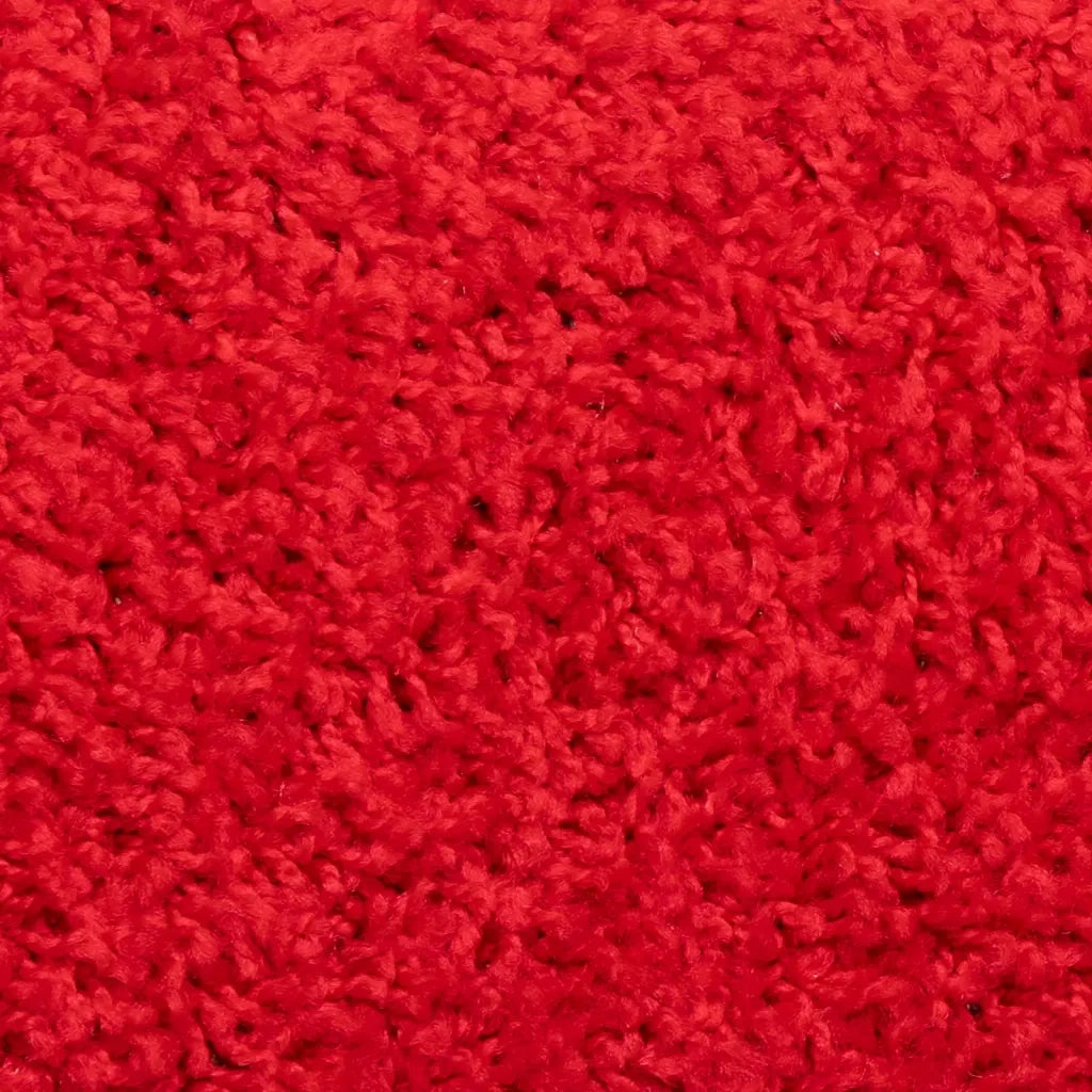 Tappetini per scale 15 pz | Gradini per Scale 56x17x3 cm rossi semicircolari