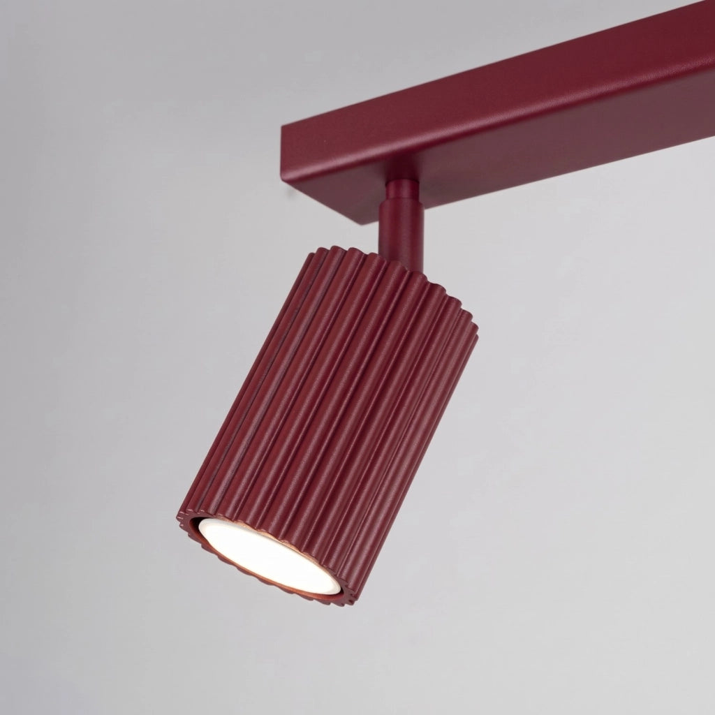 Plafoniera KARBON 2 bordeaux