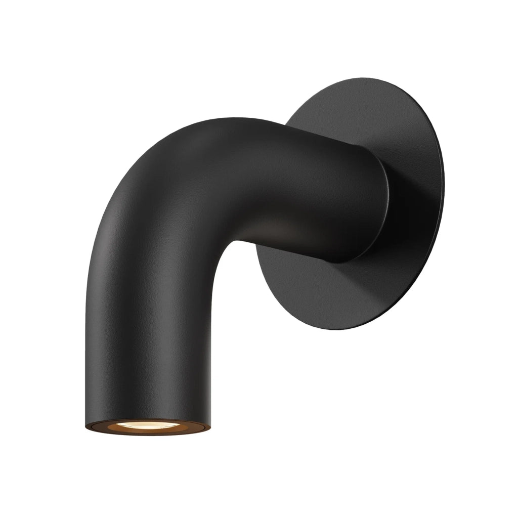 Maytoni applique design Sleek 1 luce LED integrato IP65 grafite metallo