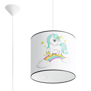 Lampada a sospensione bimbi Unicorn Ø30 E27 15W Pure Lume