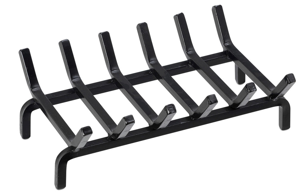 Brucialegna Braciere per Stufa 40x25 cm in Ferro Belfer 900/E Nero