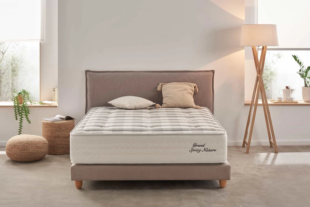 Materasso a molle insacchettate Grand Spring Nature - 90X190, 30cm - Moonia