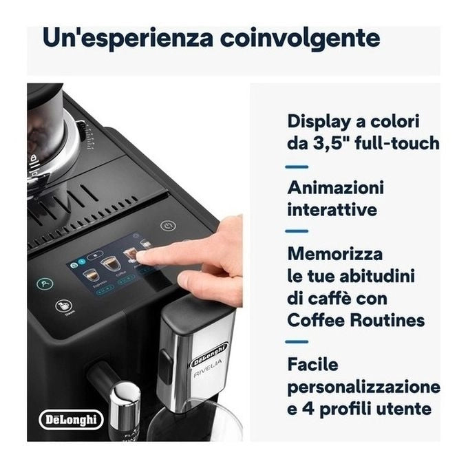 De’Longhi Rivelia EXAM440.35.B Macchina da caffè automatica Black