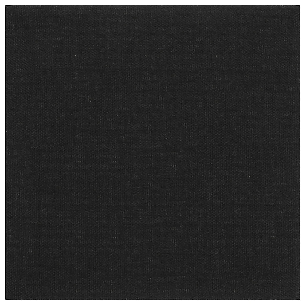 Pannelli Murali 12 pz Neri 30x30 cm in Tessuto 1,08 mÂ² cod mxl 19556