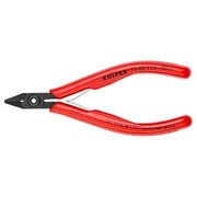KNIPEX 75 02 125 Tronchese per Elettronica con Cerniera Avvitata e Guaine in Plastica colore Nero