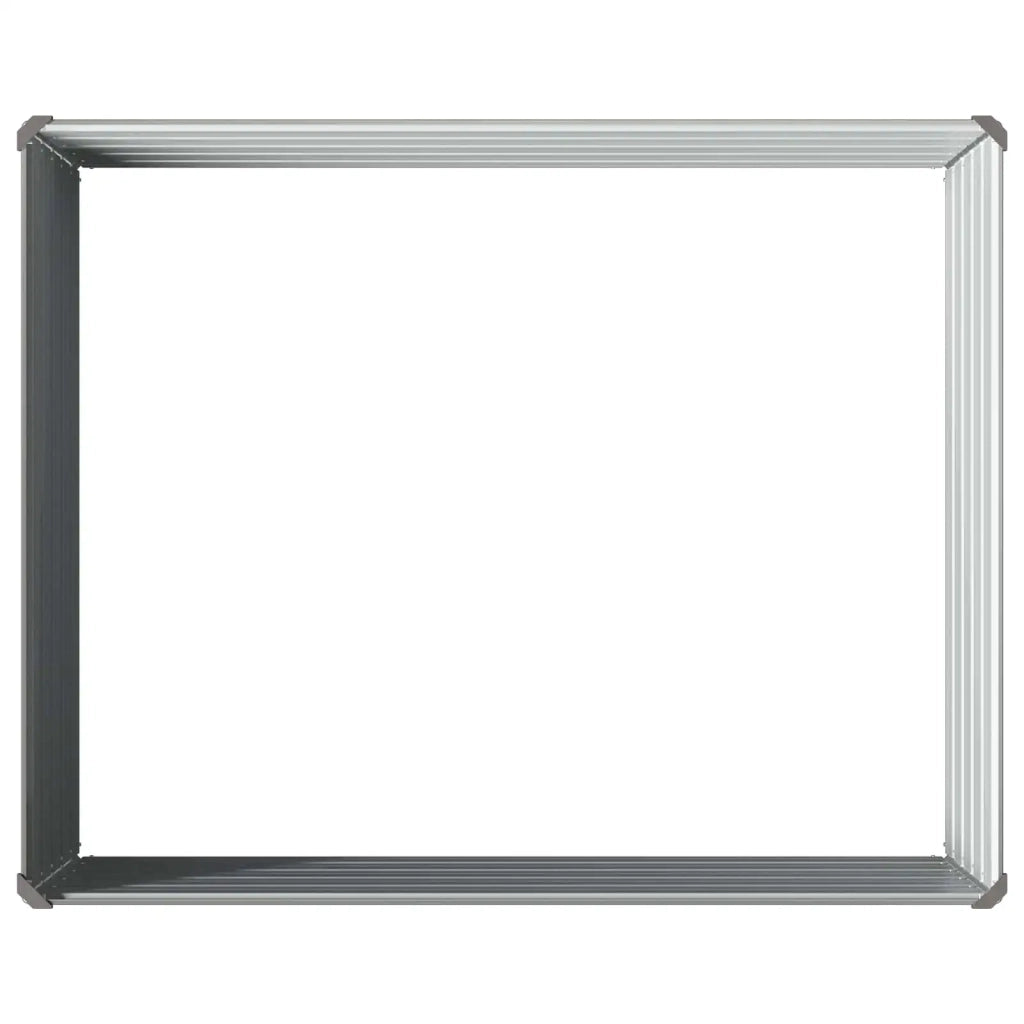 Letto rialzato da giardino Grigio 100 x 80 x 55 cm 8006387