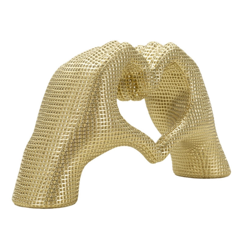Scultura Lover Gold cm 25x7,5x13,5
