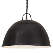 Lampada Industriale Vintage 25 W Nera Rotonda 40 cm E27 cod mxl 57975