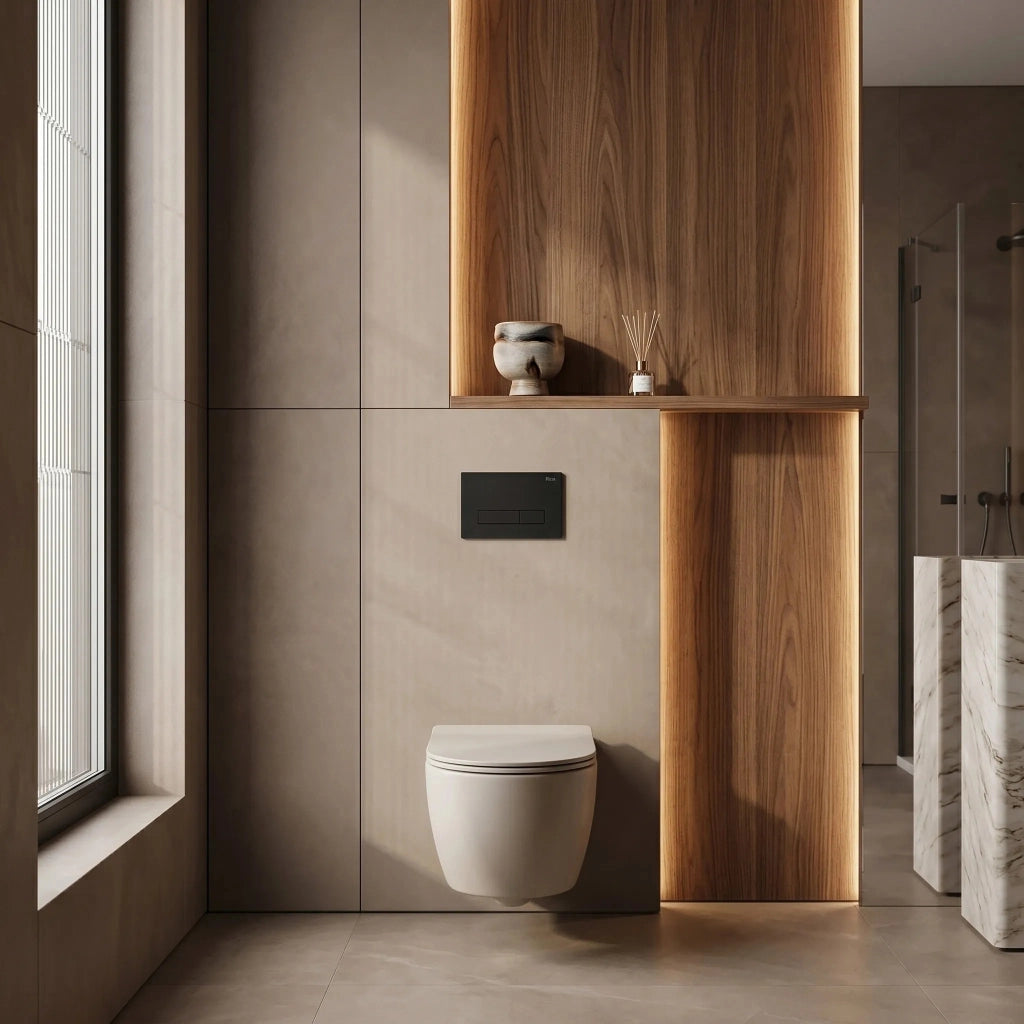 Pulsante Per Supporto Set Da Incasso Wc Rea Hd K011a-q E Slim 024n Black