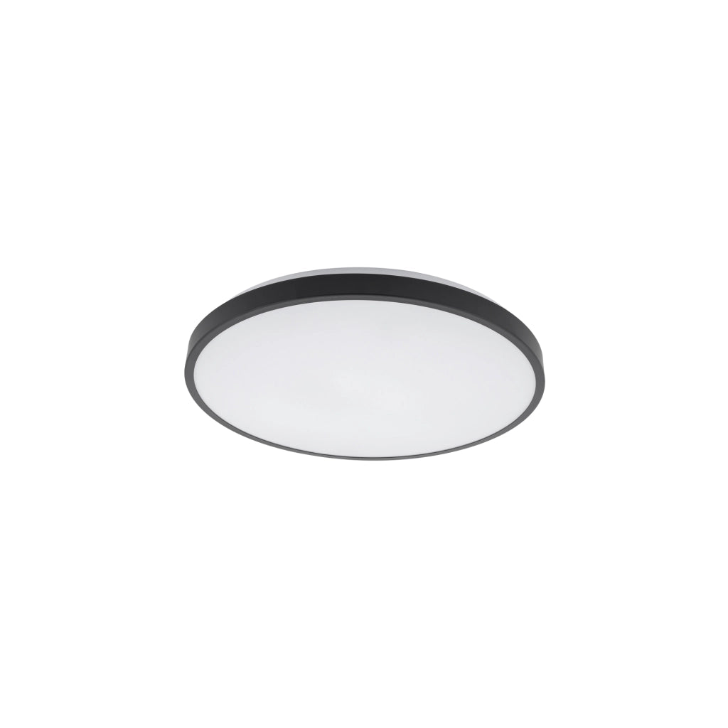 Plafoniera bagno LED Ø38,5 22W 3000K nera Agnes Nowodvorski