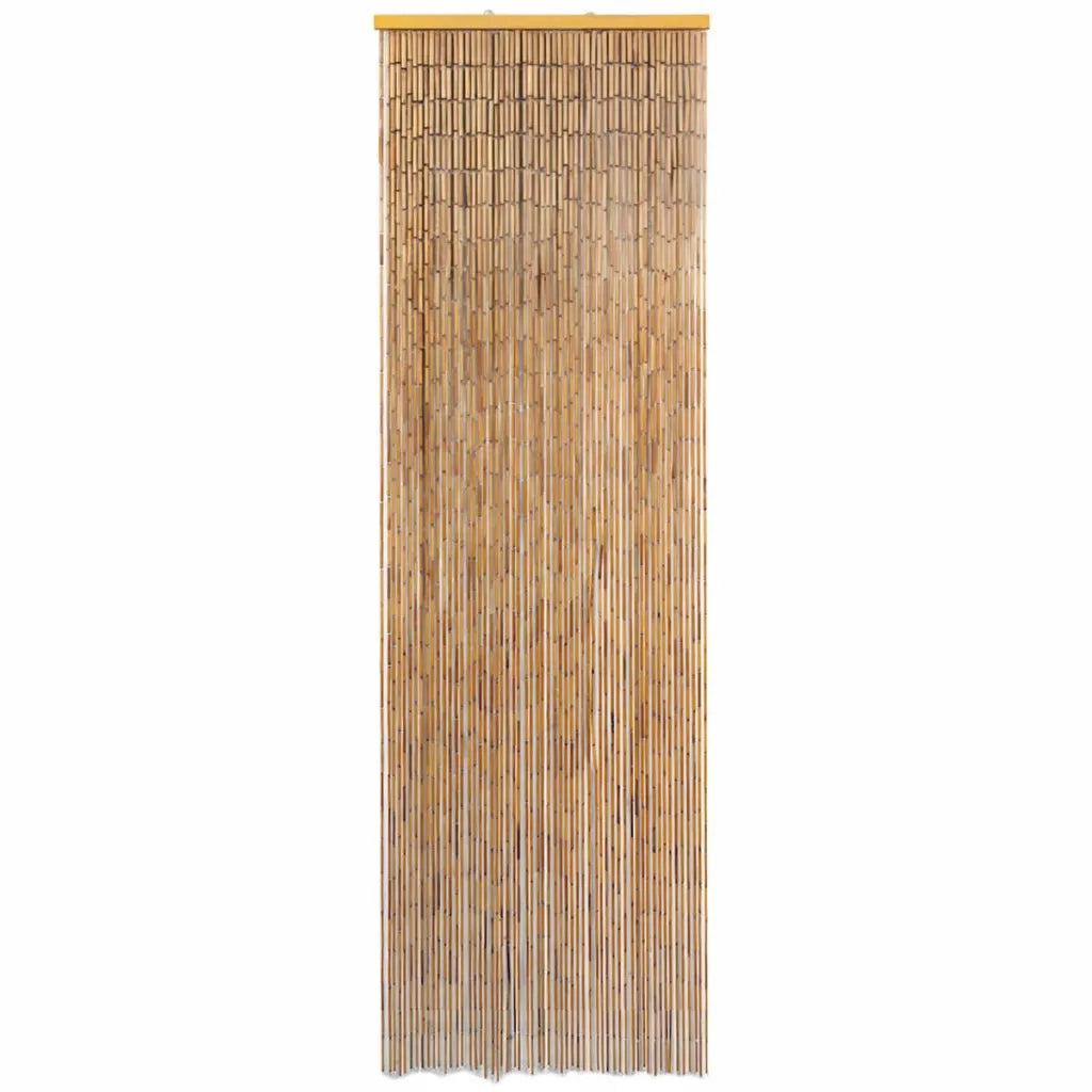Tenda Antimosche per Porte in Bambù 56x185 cm 43720