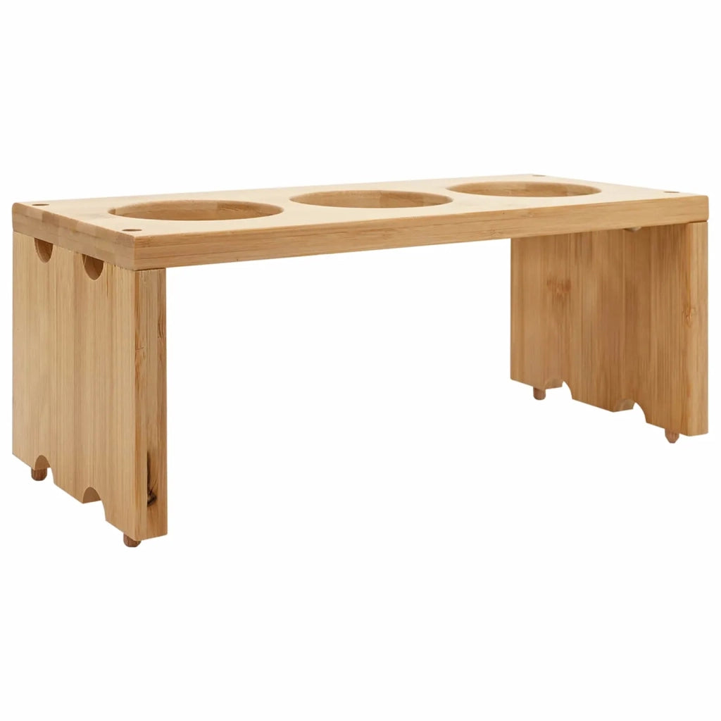 Carrello da Cucina con Ruote Marrone Chiaro 65 x 40,5 x 76,5 cm