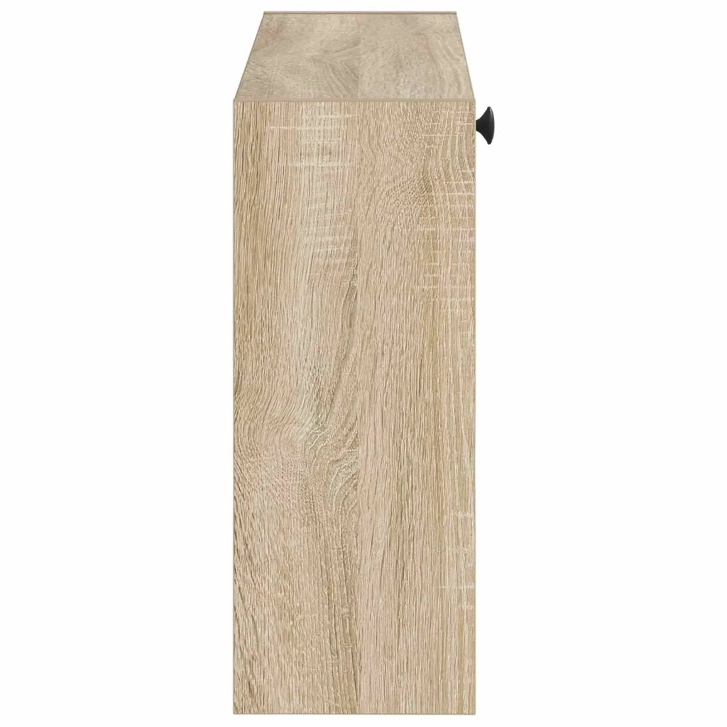 Mobiletto per Scarpe da Muro EDE 71 x 17 x 43 cm Rovere Sonoma 895967