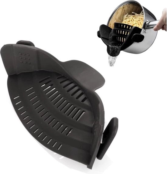 Zeppa di silicone per clip, zeppa di silicone per vaschetta, zeppa per cucina resistente alla lavastoviglie, zeppa per asciugatura pasta, pasta e verdure, ciotola per insalata, pentola
