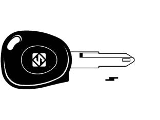 CHIAVI AUTO LOOK ALIKE PORTA TRANSPONDER NE73TE  NE73TE    SILCA