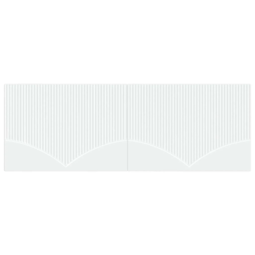 Testiera da Muro HOORN Bianco Legno ingegnerizzato 897395