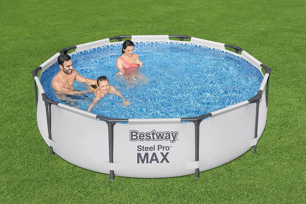 PISCINA TONDA FUORI TERRA STEEL PRO MAX BESTWAY 305xH76  -56406