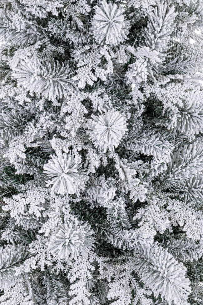 Albero Innevato Salisburgo Altezza 180cm con 410 Rami