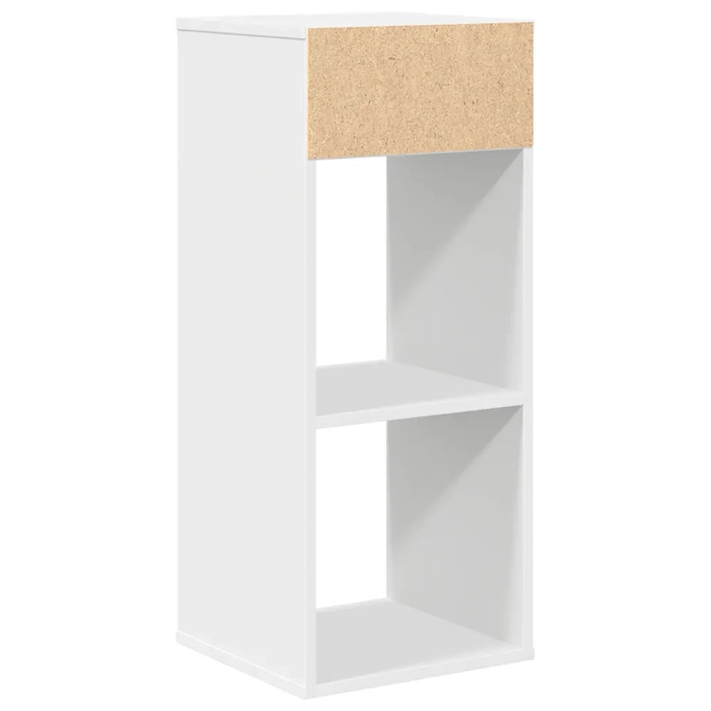 vidaXL Libreria Bianca 34x31x80 cm in Legno Multistrato