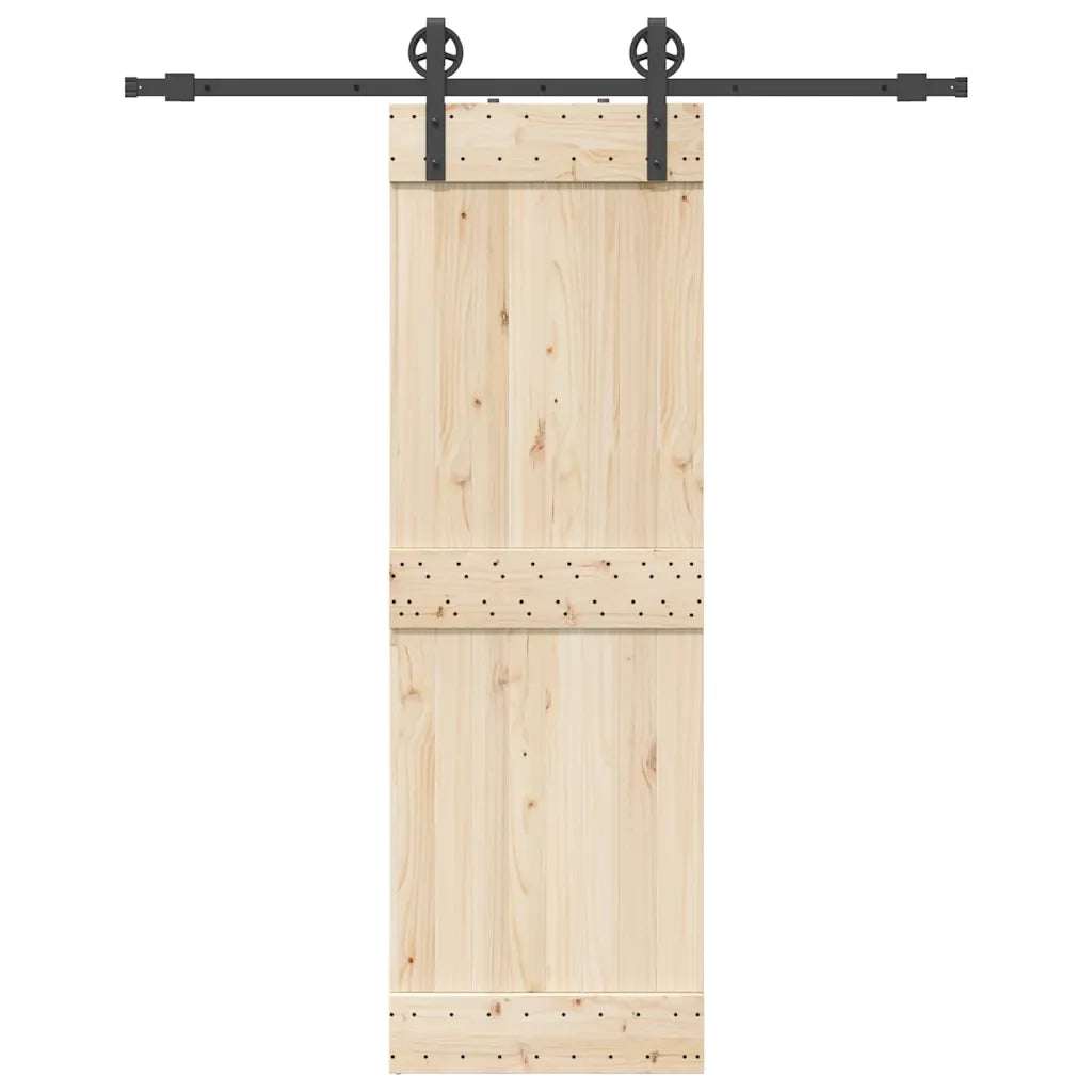 Kit di Binari per Porte Scorrevoli 183 cm Acciaio Nero 4009724