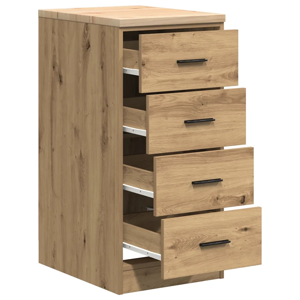 Armadietto per Garage in Rovere Artigianale 40x51x85 cm