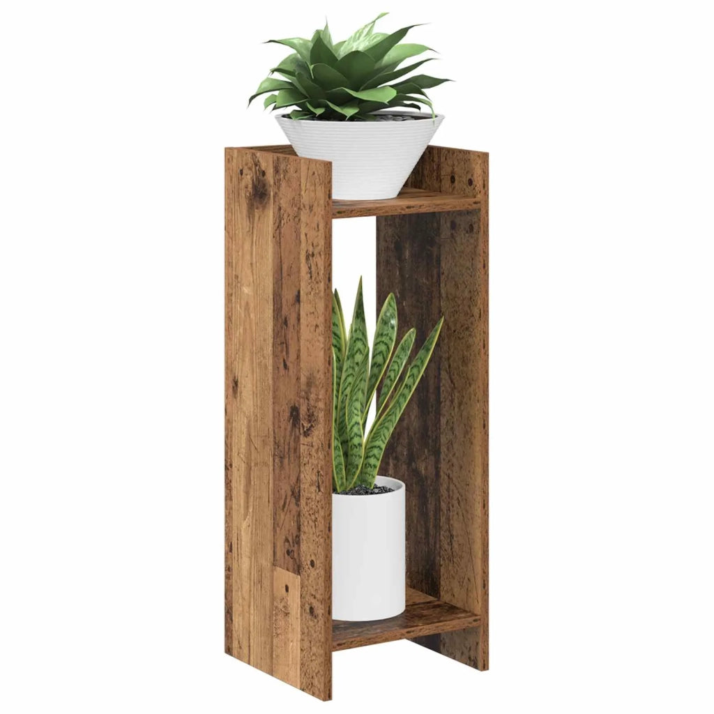 Supporto per piante Legno vecchio 30 x 30 x 80 cm 899590