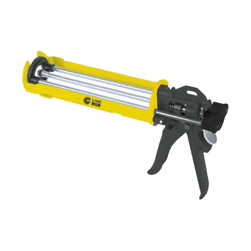 C PISTOLA ALU PROF P/CARTUCCE RESINA BICOM 380ML- 1,0 pz