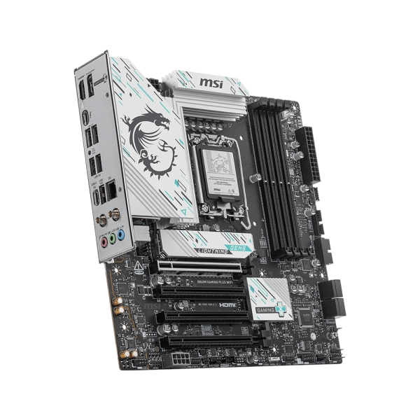 MSI MB B860, B860M GAMING PLUS WIFI, LGA 1851, m-ATX DDR5, 1PCI-Ex16, 1PCI-Ex4, 2PCI-Ex1, 4SATA3
