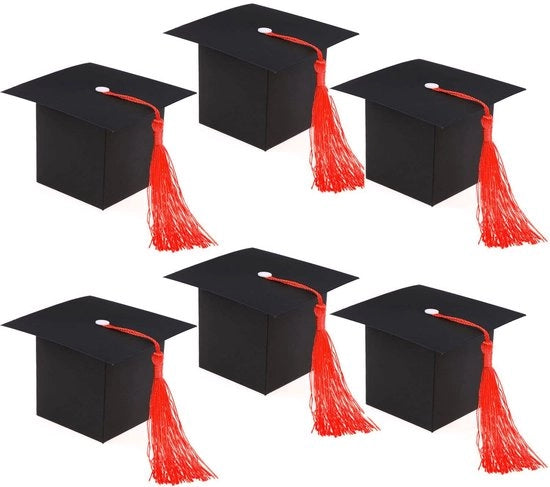 Scatola di Caramelle 30 Pezzi - Scatola di Regalo - Decorazioni per la Festa - Decorazioni per la Graduazione - Decorazioni per la Festa