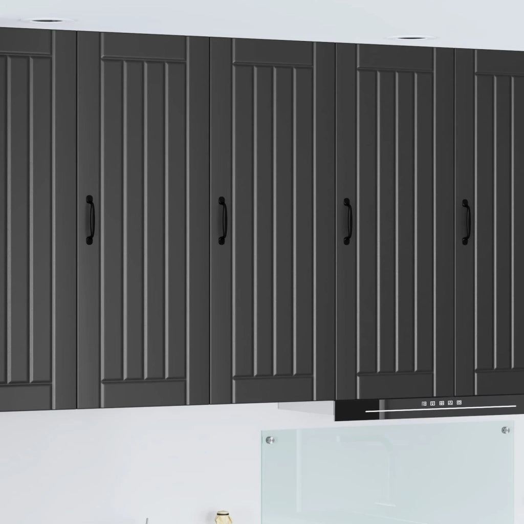 Mobile da cucina-Armadio da cucina Nero 40 x 31 x 100 cm Legno multistrato 957965