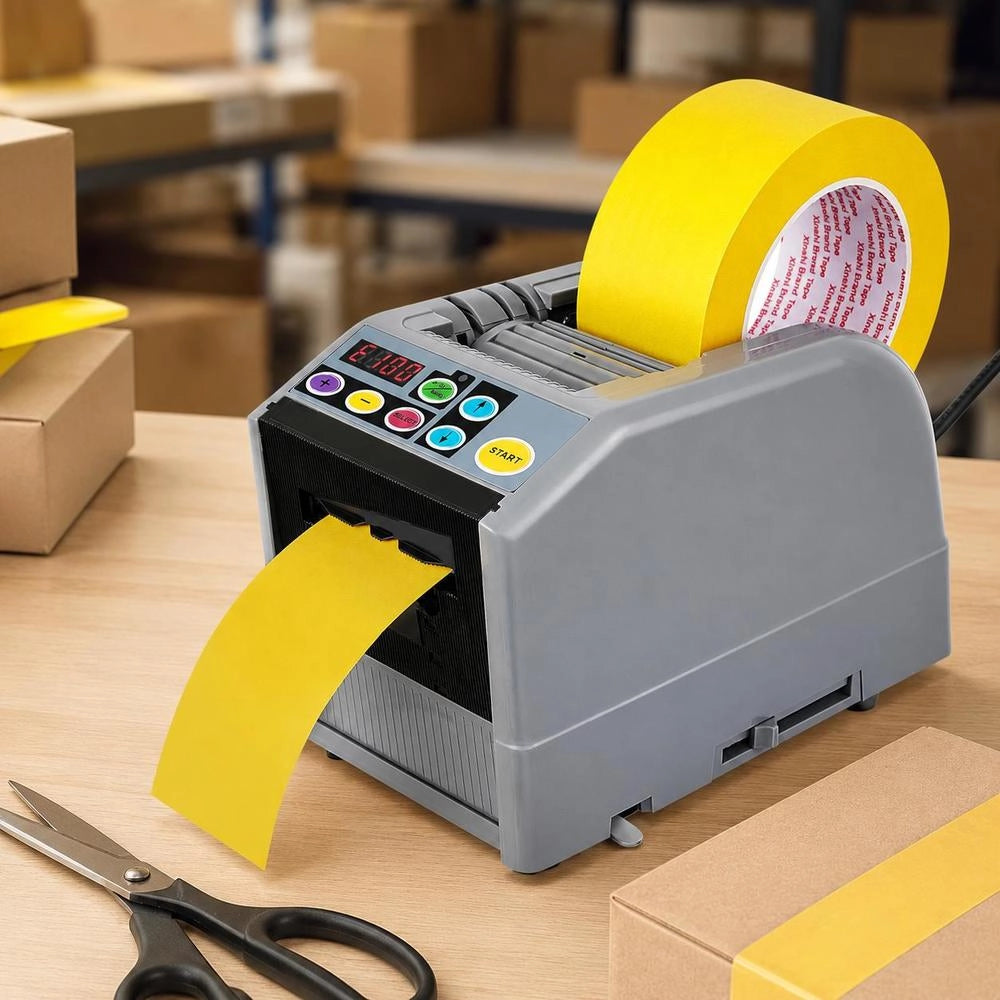 Automatic Tape Dispenser, Electric Tape Cutter, Packaging Machine, Tape Cutting Machine, 6-60 Mm Tape Width