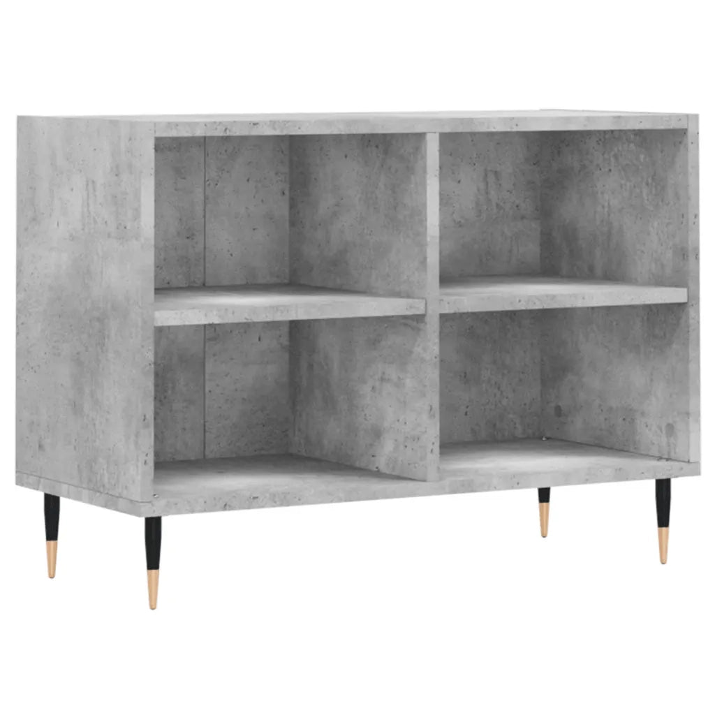 Mobile Porta TV Grigio Cemento 69,5x30x50 cm Legno Multistrato 826960