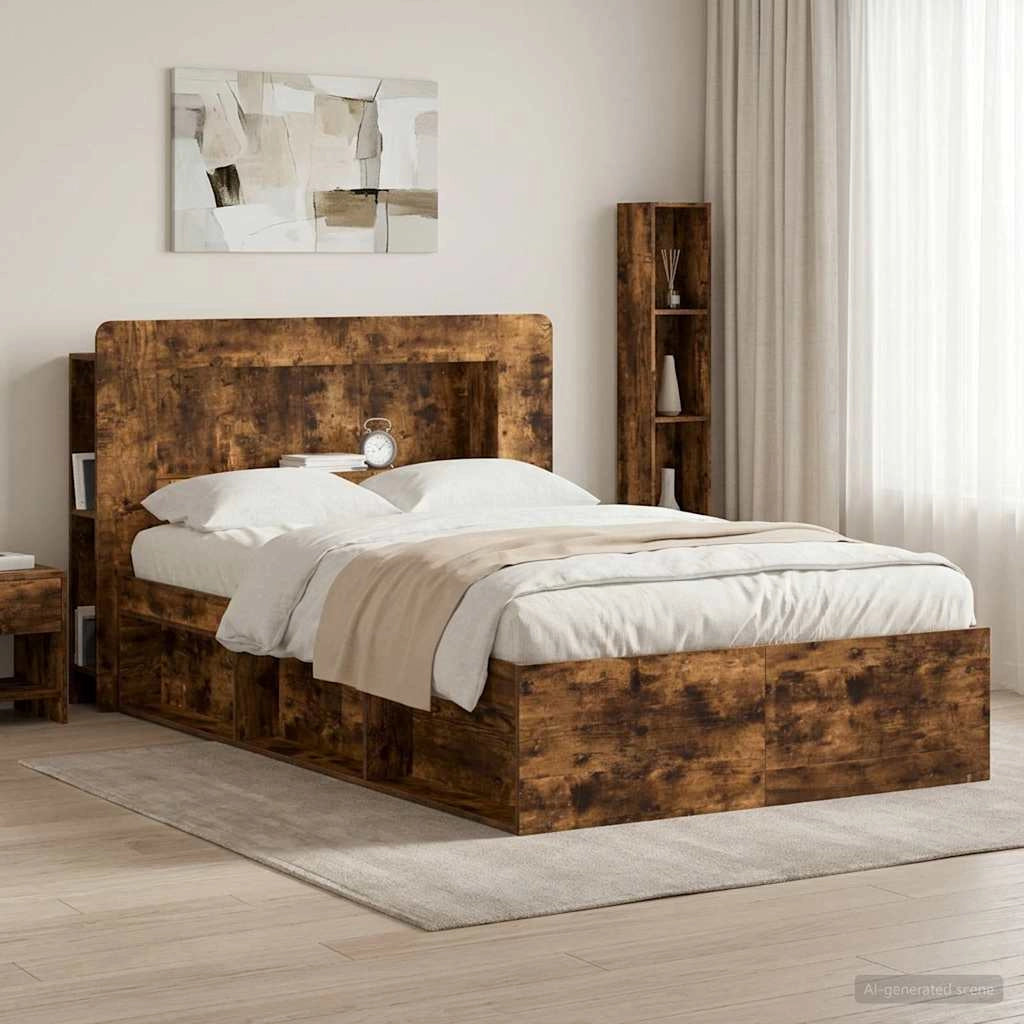 Testata del letto Rovere Fumo Legno ingegnerizzato 8001269